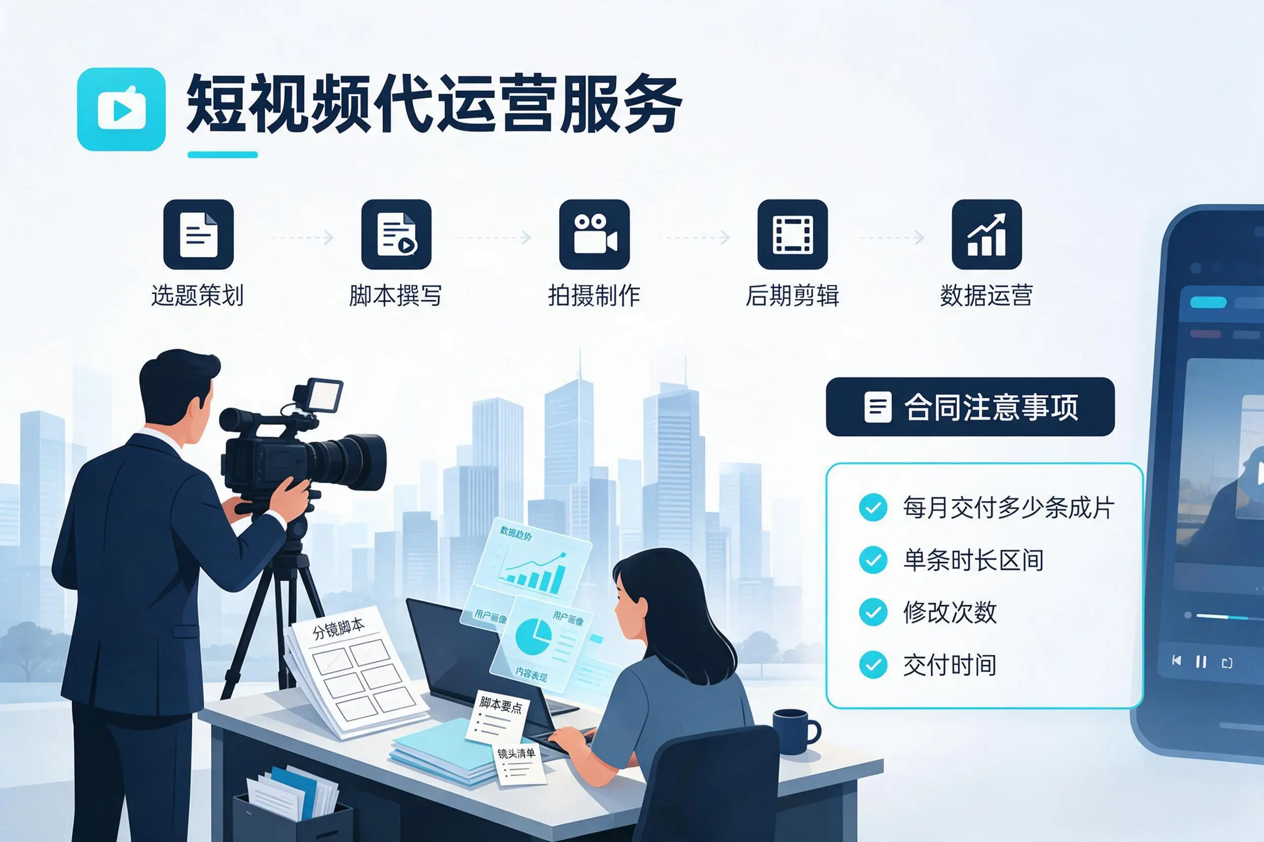 短视频代运营包含哪些服务？赤峰企业常见问题科普