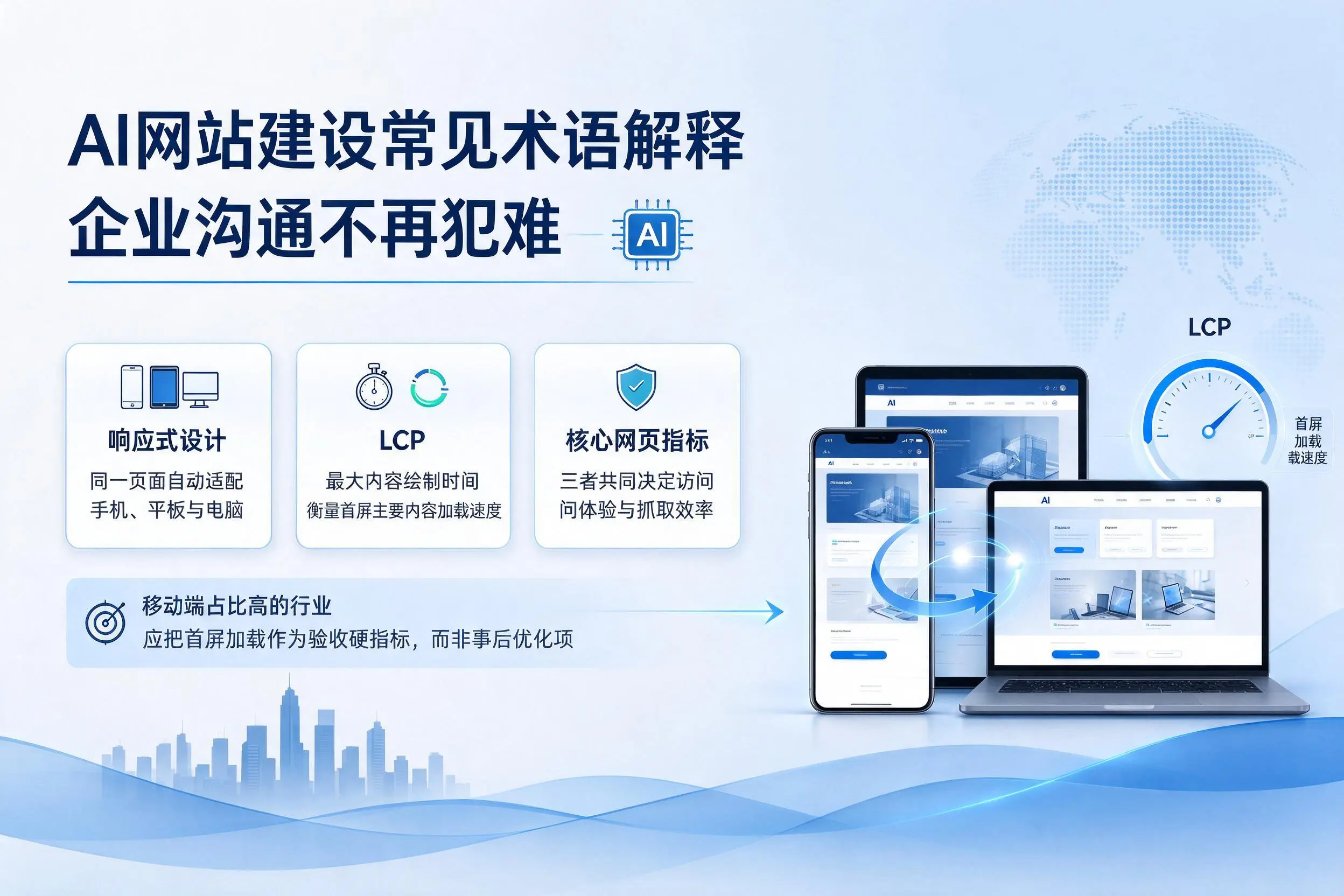 AI网站建设常见术语解释,赤峰企业沟通不再犯难